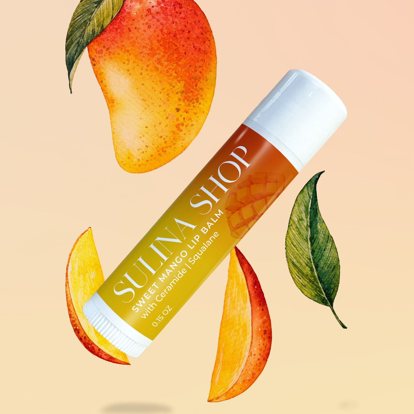 Sweet Mango Lip Balm with Ceramide