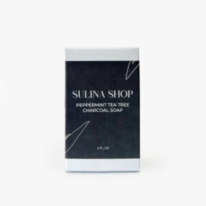 Peppermint Tea Tree with Activated Charcoal Bath Soap