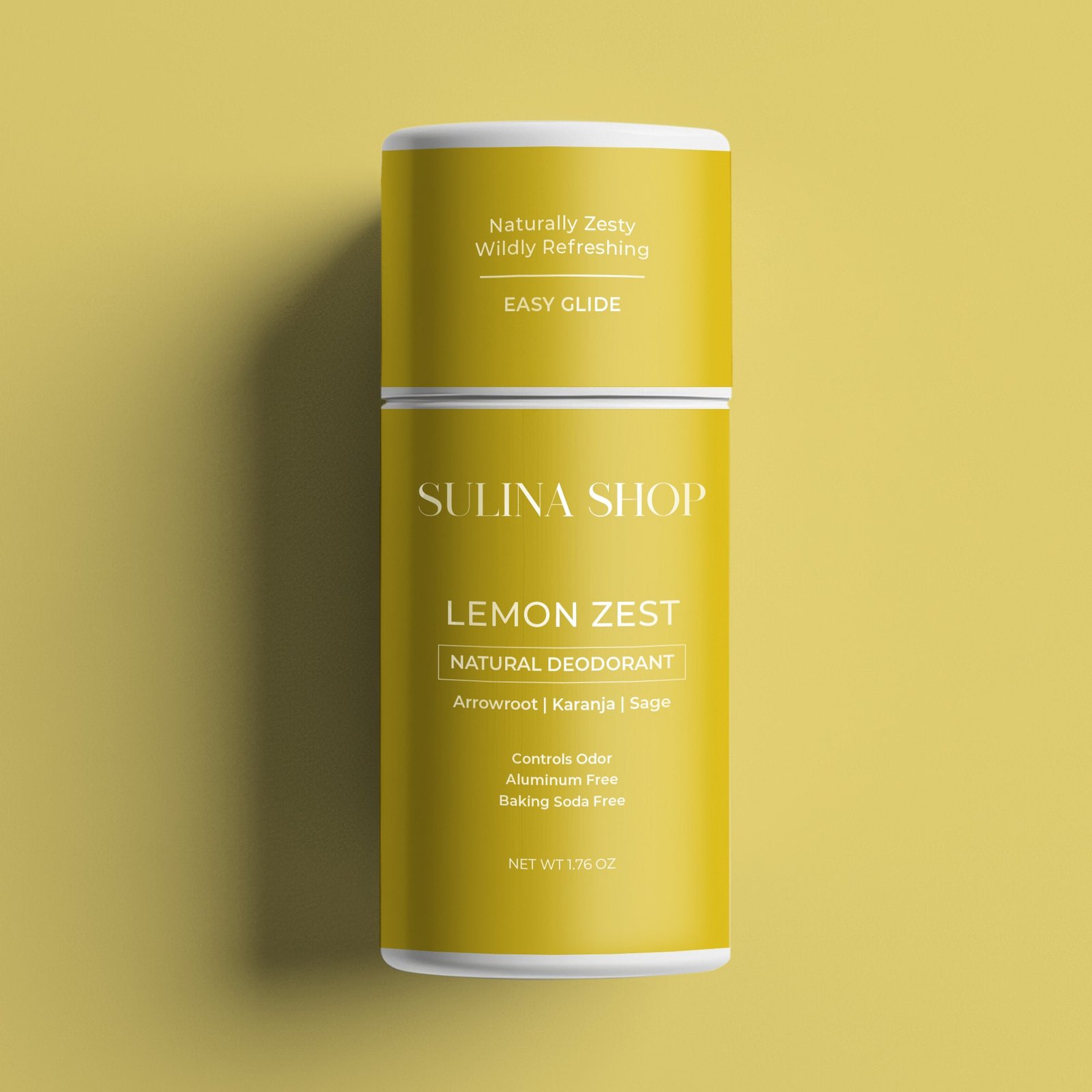 Lemon Zest Natural Deodorant
