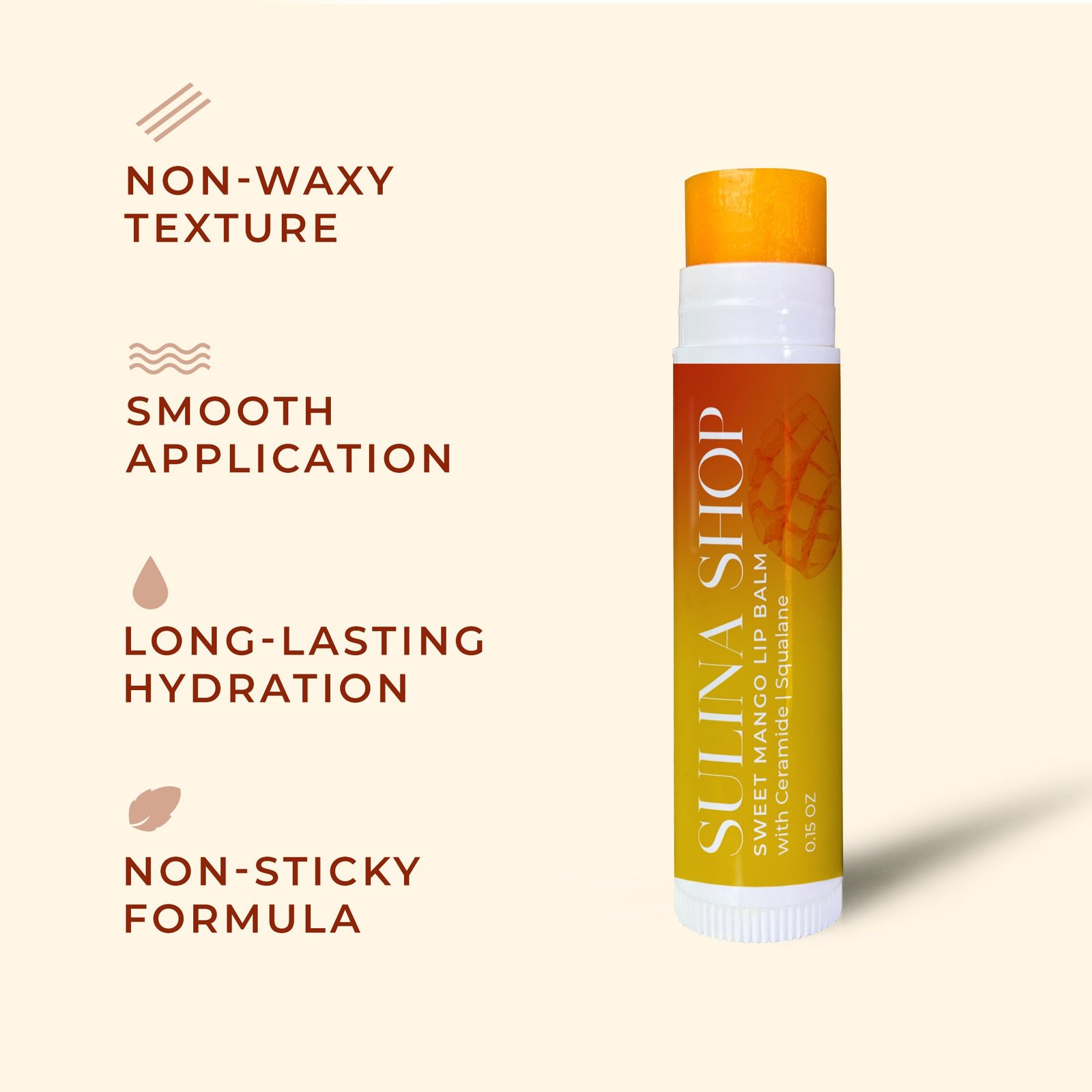 Sweet Mango Lip Balm with Ceramide - Image 6